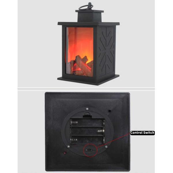 OEM ODM Garden Solar Decorative Lights Flame Lanterns For Outdoor Camping