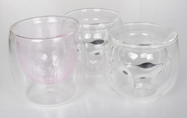 Double Lemon Cup Glass Kitchenware Heat Resistant Mug For Tea Milk Lemon Juice Drinking