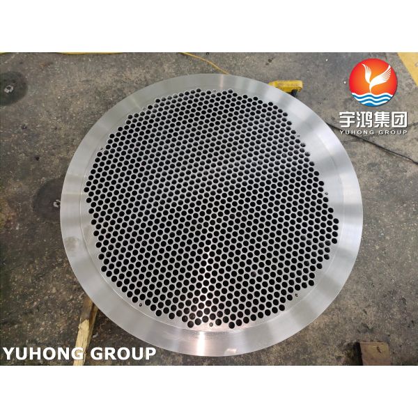 Heat Exchanger Tubesheet ASME SA266 GR.2N Normalized PT Available