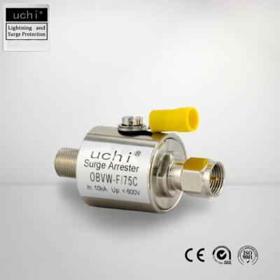 Tipo linha impedância AC280V 20kA de F da data do SPD 75Ohm do dispositivo de proteção do impulso