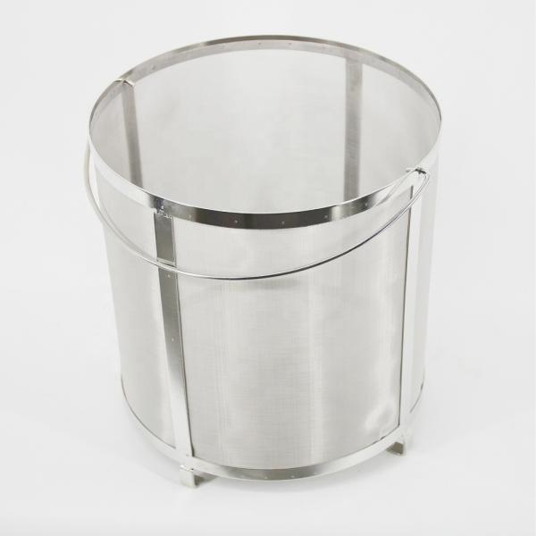 Beer Filtration 800 Micron Stainless Steel Wire Mesh Filter Basket