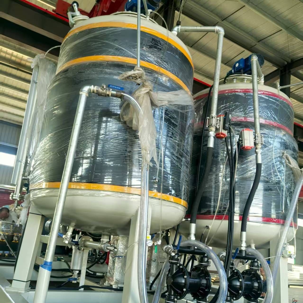 Automatic Polyurethane PU Spraying Foam Pre-Insulated Pipe Production Line
