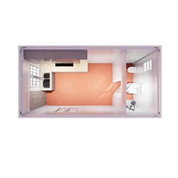 Low Cost 20ft Portable Shed in Prefab