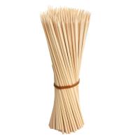 Chine de qualité alimentaire de bambou rond de fruits de bambou fourre-tout 4 mm 25 cm de bois de bâton en bambou fourre-tout