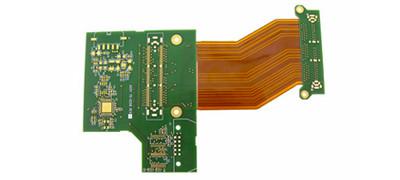 Custom 4 Layer Rigid Flex PCB Assembly 0.75 OZ Copper Thickness