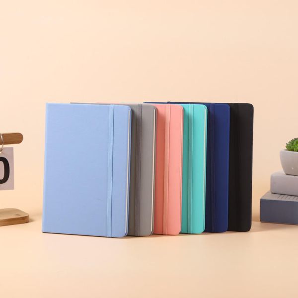 Customized A5 Leather Notebook Premium Promotional Gift for Business Office Meeting Record College Student Diary Notepad
