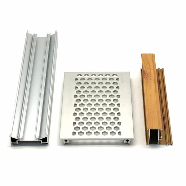 China Custom 7075 Chemical Polishing Aluminum Extrusion Profile