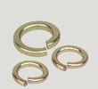 Din7980 Spring Steel Washer , M4 M6 Screw Lock Washer Carbon / Stainless Steel