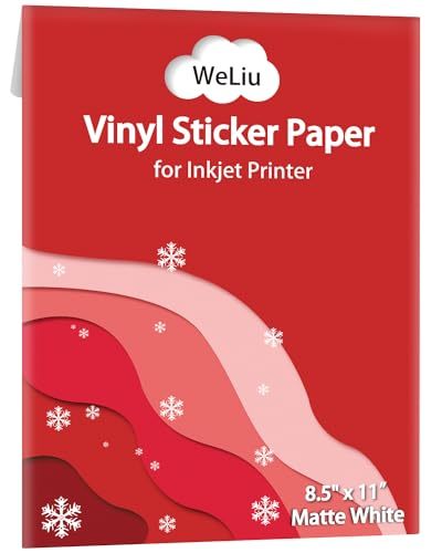 A4 Size Sticker Paper Removable Adhesive Labels - Repositionable No Residue