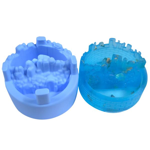 Sustainable Epoxy Silicone Resin Mold Tray Handmade Diy Ashtray Shape