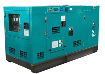 Grupo de gerador diesel silencioso super Delixi do motor de Isuzu /ABB MCCB