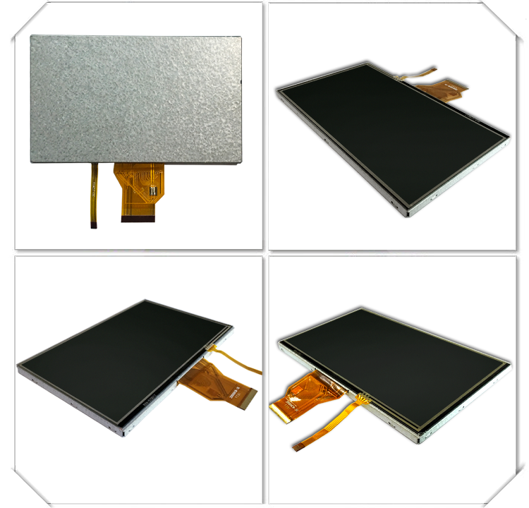 Custom 800x480 7 Inch HD IPS Display 50 Pin WVGA LCD TFT Touch Screen