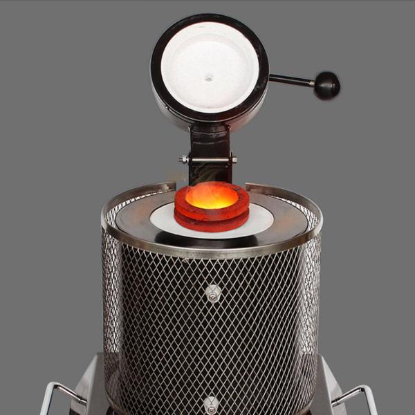 графитовый тигель особой чистоты столешницы 1кг/2кг/3кг для плавления металла ювелирных изделий