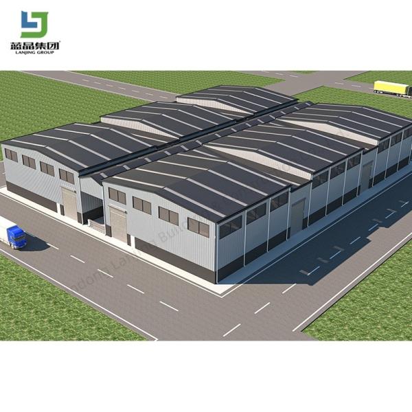 Cheap Green Prefab Light Steel Structure Warehouse Workshop