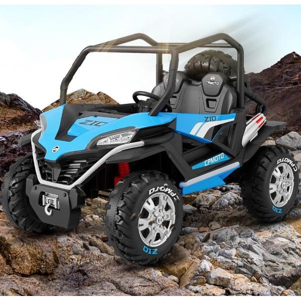 Популярный 12В UTV езда на машине для детей пульт дистанционного управления светодиодный свет Два места Красный Синий Белый