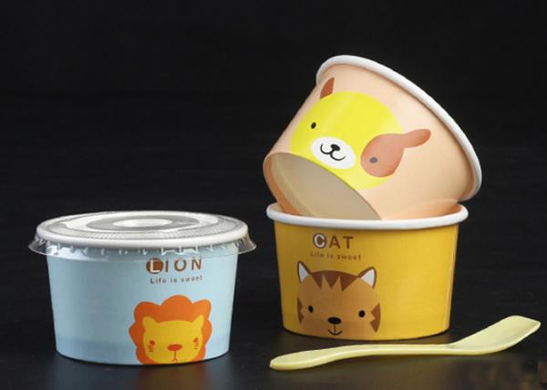 One Scoop Cold  Ice Cream Cups With Our Logo
