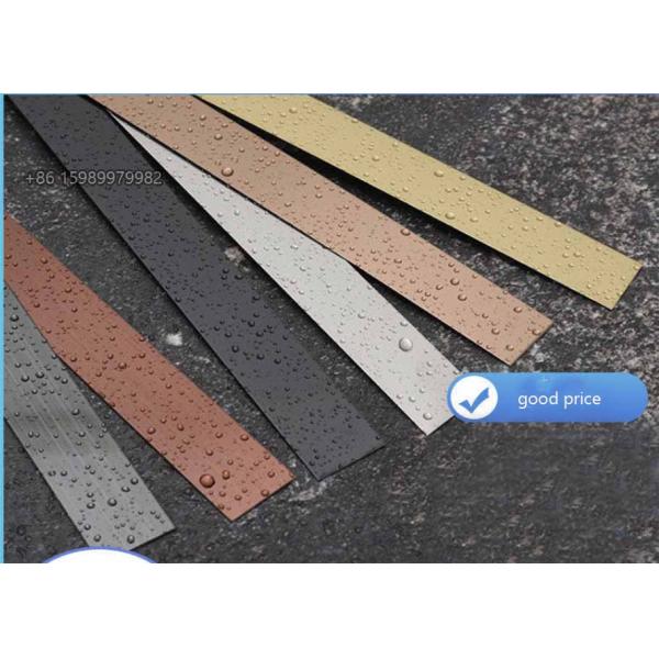 20mm 30mm 40mm Stainless Steel Decorative Profiles Flat Strips