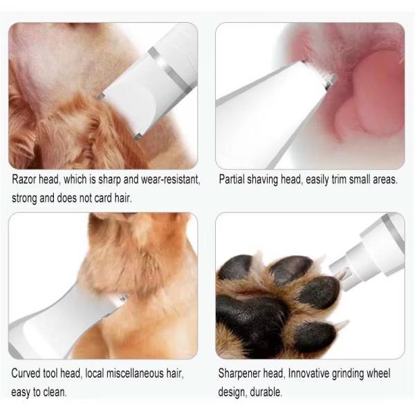 Cortadores de pelo recargables para mascotas Cortadores eléctricos de pelo para perros 110V - 240V
