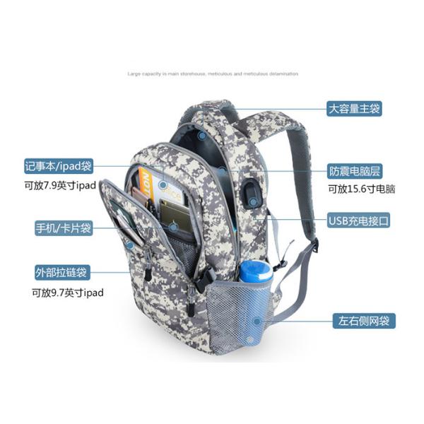Outdoor Camping Hunting Hiking Waterproof Survival Army Bag Camo Military Tactical Backpack