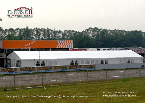 Luxury Aluminum White Outdoor Tents For Events / Wedding / Party 500 Seater