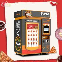Vendeuse de pizzas en plastique acrylique métallique jusqu'à 60 pizzas