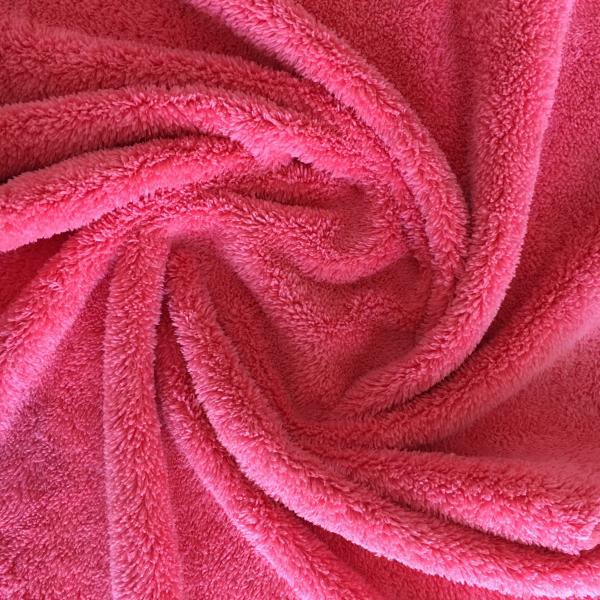 high weight coral fleece  two sides brushed absorbing square towels