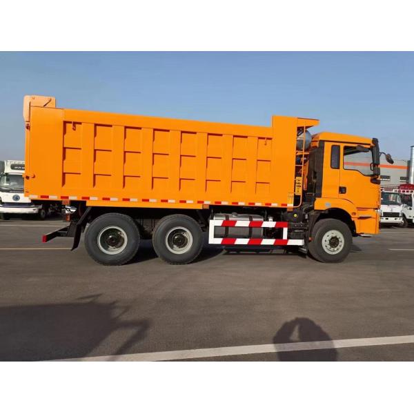 6x4 SHACMAN Heavy Dump Truck H3000 Six Wheel Tipper Truck 430 EuroII Yellow