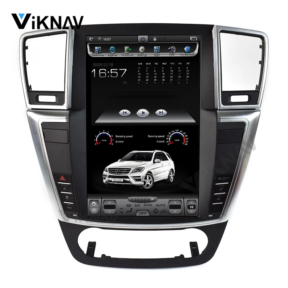 Android радио DVD мультимедиа для Mercedes Benz ML GL 2012-2015 Стерео плеер