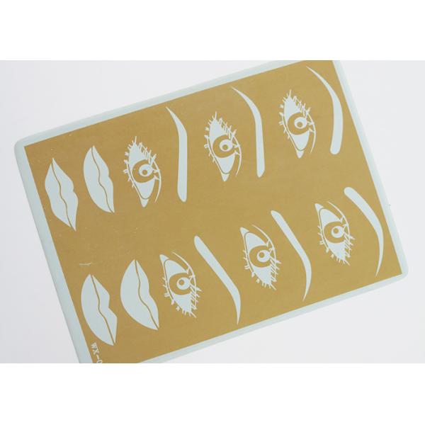Fake Tattoo Practice Skins Material for Permanent Makeup Eyebrow Lip Tattooing