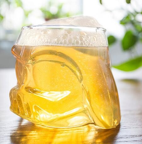 3D Star Wars Jedi Knights High Boron Glass Black Knights Beer Cup STARWARS Student Personality Cup