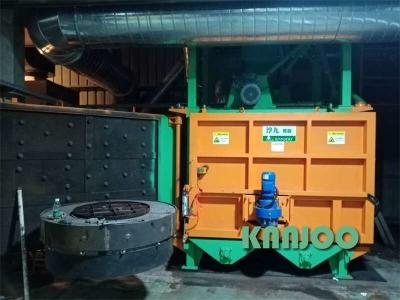 Material giratório dobro do aço da máquina de sopro do tiro