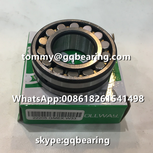 USA Original Brass Cage ROLLWAY 22205 GMEX W33 Сферический роликовый подшипник
