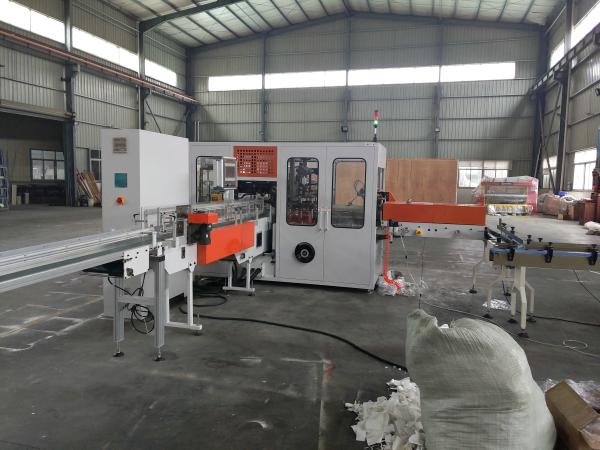 Fully Automatic Facial Tissue Napkin Paper Hand Towel Packing Machine For Manufacturing Plants