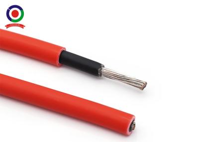 Photovoltaic Wire Red Or Black 4mm2 Solar Cable Copper Conductor XLPO Jacket TUV
