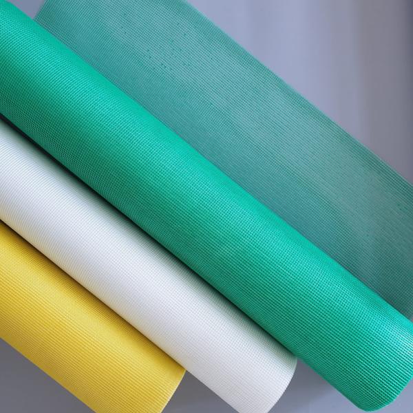 Filet résistant au feu de fibre de verre de différentes couleurs utilisé sur le