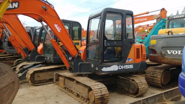 Doosan mini excavator for sale,Doosan DH55 excavator,Doosan excavator(call 0086-15901613598)