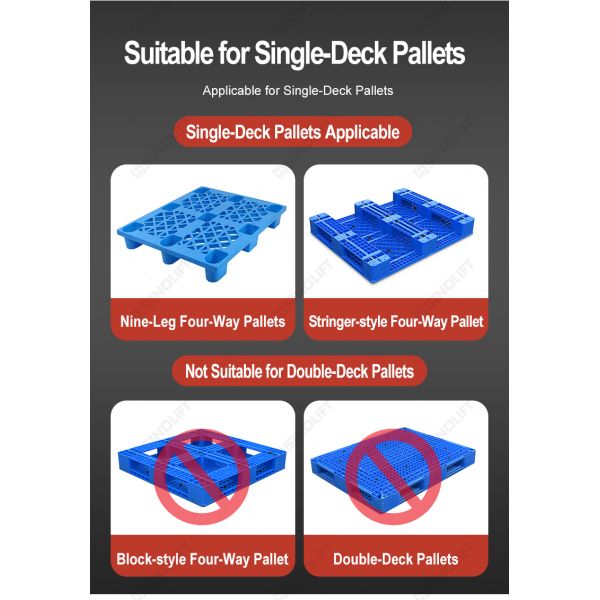 Model QDA15EL03 1.5 Ton Strong Capacity Walkie Fully Electric Stacker