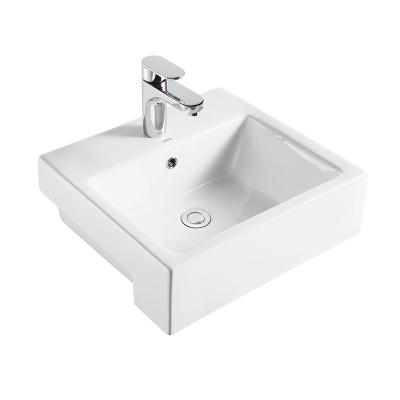 Bacia superior contrária semi Recessed 500x465x190mm com excesso