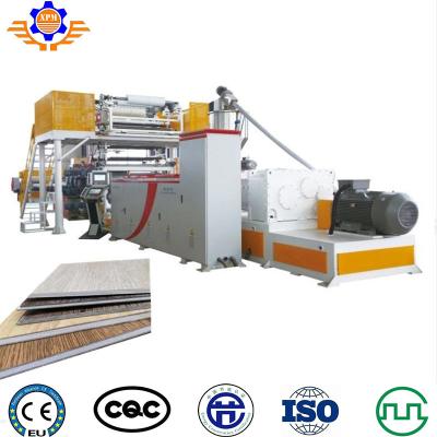 700kg/H Twin Wall Hollow Roofing PVC Floor Extruder Spc Complete Flooring Line Machine
