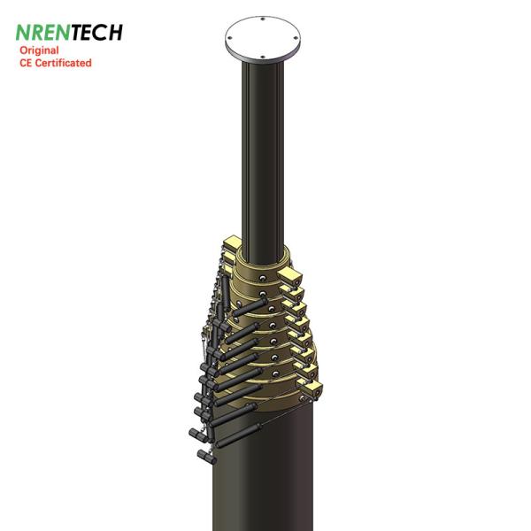 30m pneumatic telescopic antenna masts and towers 300kg payloads-5.5m closed height-for antenna