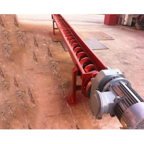 Chemical Industry Shaft Less Screw Conveyor Machine Good Environmental Performance
