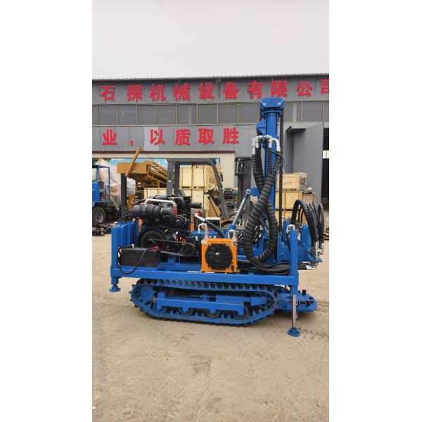 Mechanical Crawler Equipment For Drilling Water Wells In Rural Areas