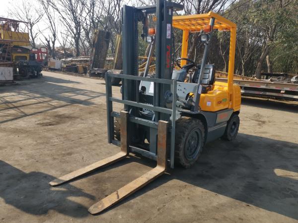 TCM 1.5Ton 2Ton 2.5 TON 3Ton 3000kg Diesel Forklift With Japanese Engine Longhua Direct