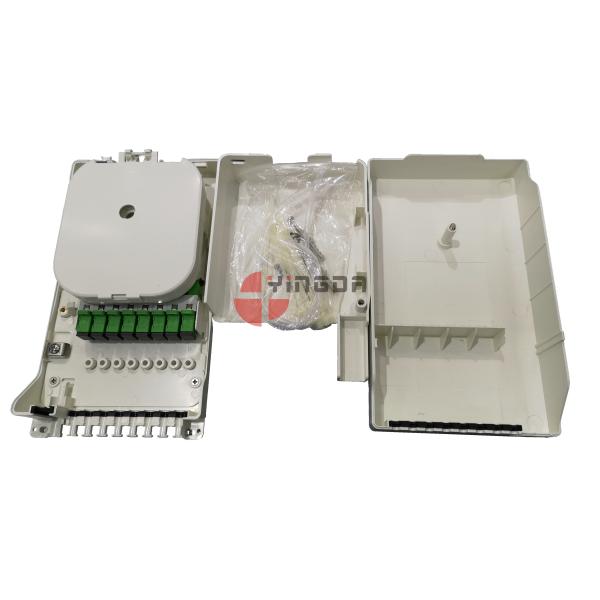 IP54 Outdoor Fiber Termination Box , Wall Mount Fiber Termination Box For FTTH Drop Cable