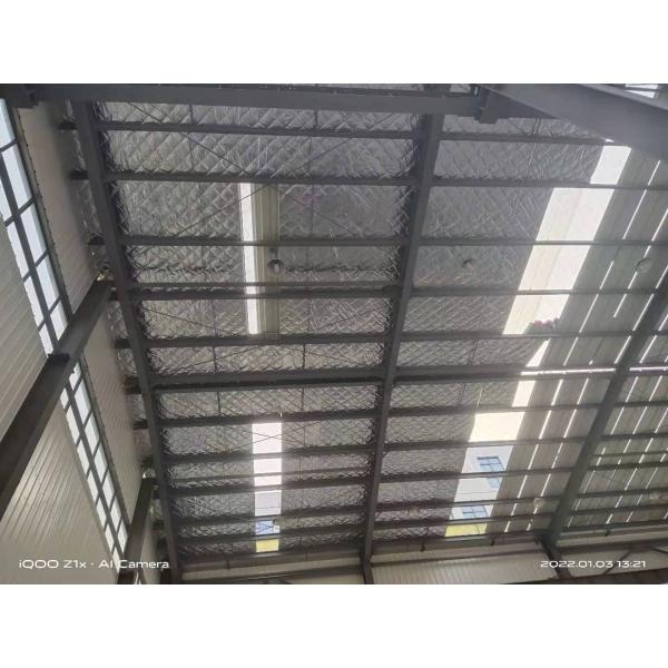 Multi Span Steel Structure Warehouse with Painted Surface