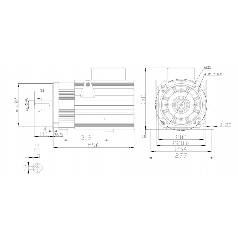 200M191015B+M1534P 380V 1500RPM Servo Motor Driver 30KW 191N.M 23bit 3 Phase CNC 30KW