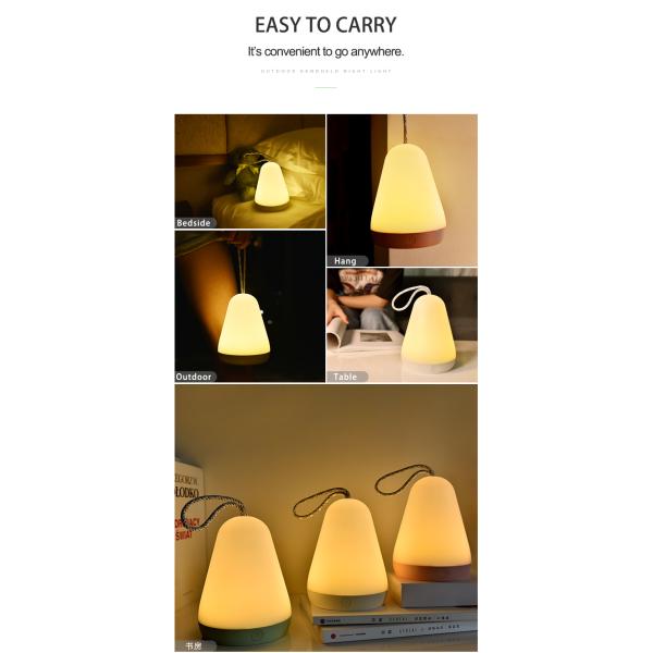 Kingda 0.8w Bedroom LED Night Light Seven Colors Adjusted Eye Protection