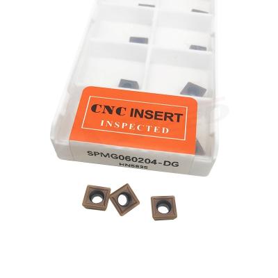 Spmg/Wcmt/Spmg050204/Spmg060204/Spmg090408/Spmg110408/Spmg140512 Inserto de carburo CNC de perfuração em U
