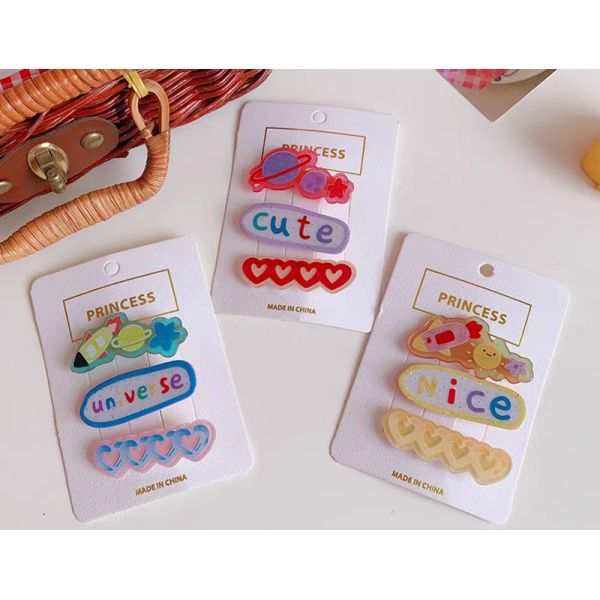 Printed Jewelry Hairpin Earring Cardboard Holder Display Cards Packaging