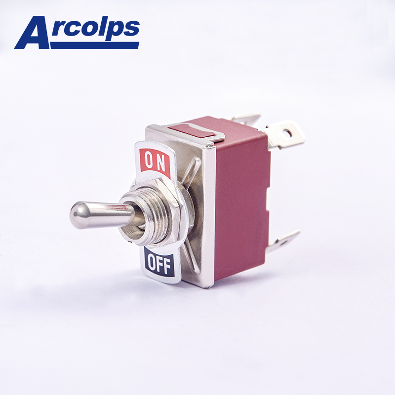 IP53 Momentary Lever Switch 200000 Cycles Lever Momentary Switch Customizable